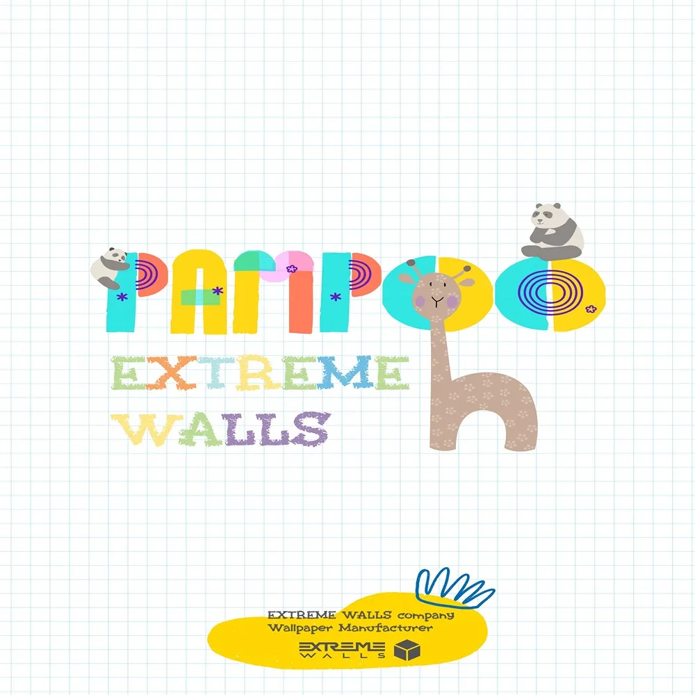 کاغذ دیواری کودک پمپو